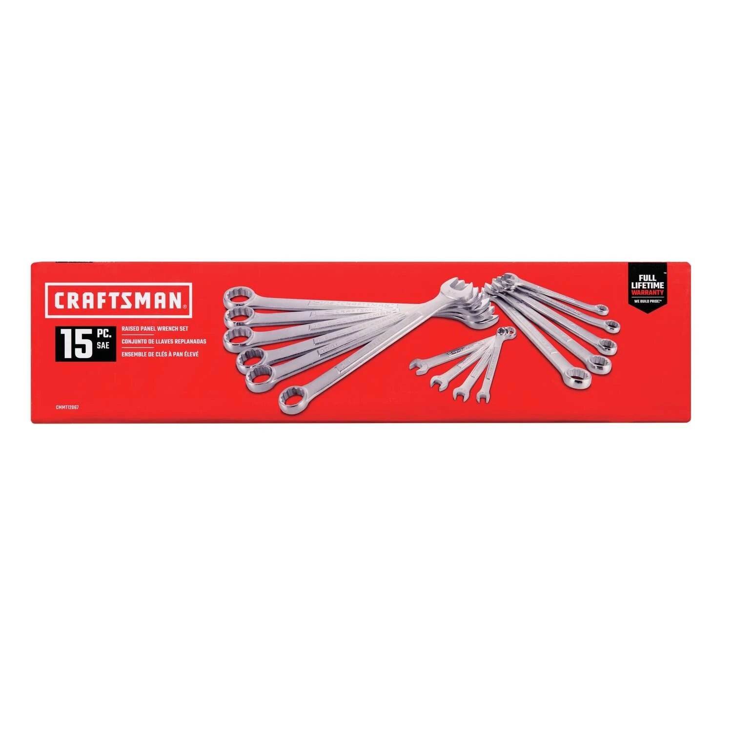 Craftsman 12 Point SAE Combination Wrench Set 15 Pc 4 Craftsman 12 Point SAE Combination Wrench Set 15 Pc - Image 2