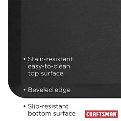 Craftsman 20 In. W X 32 In. L Black Polyurethane Foam Anti Fatigue Mat 15 Craftsman 20 In. W X 32 In. L Black Polyurethane Foam Anti Fatigue Mat -Professional Tools Discount Store 05159064 fbab 4d9f 9310 4e146cba2fe1