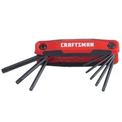 Craftsman T40 Fold-Up 8-in-1 Tamper Resistant Torx Hex Key Set -Professional Tools Discount Store 05a10f91 4eaf 4db1 8b66 0d6dd1e99dd8