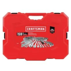 Craftsman 1/4, 3/8 And 1/2 In. Drive Metric And SAE 6 Point Auto Mechanic's Tool Set 159 Pc 10 Craftsman 1/4, 3/8 And 1/2 In. Drive Metric And SAE 6 Point Auto Mechanic's Tool Set 159 Pc -Professional Tools Discount Store 0640ad89 4304 4633 8df6 e504fd8e4629