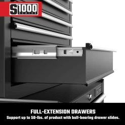 Craftsman S1000 26 In. 5 Drawer Steel Tool Chest 17.25 In. H X 12 In. D -Professional Tools Discount Store 066d053c fbba 4141 82a0 8b053ae9f6b6