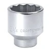 Craftsman 2-1/4 In. X 3/4 In. Drive SAE 12 Point Standard Socket 1 Pc