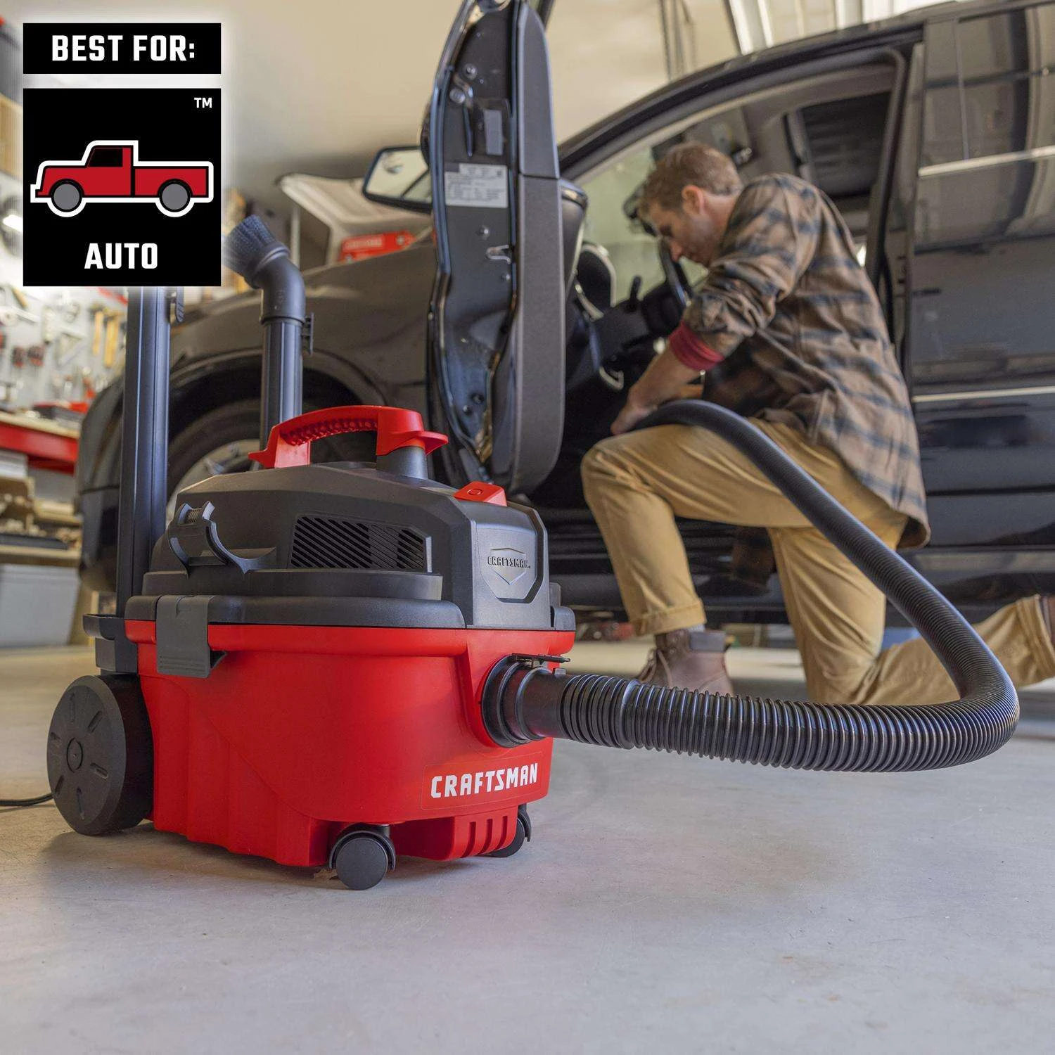 Craftsman 9 In. L X 5.5 In. W X 1-7/8 In. D LED Car Nozzle 1 Pc 7 Craftsman 9 In. L X 5.5 In. W X 1-7/8 In. D LED Car Nozzle 1 Pc - Image 5