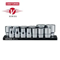Craftsman V-Series 1/2 In. Drive SAE 6 Point Socket Set 13 Pc -Professional Tools Discount Store 112c6c1c 0e97 4b93 921d eca446750c52