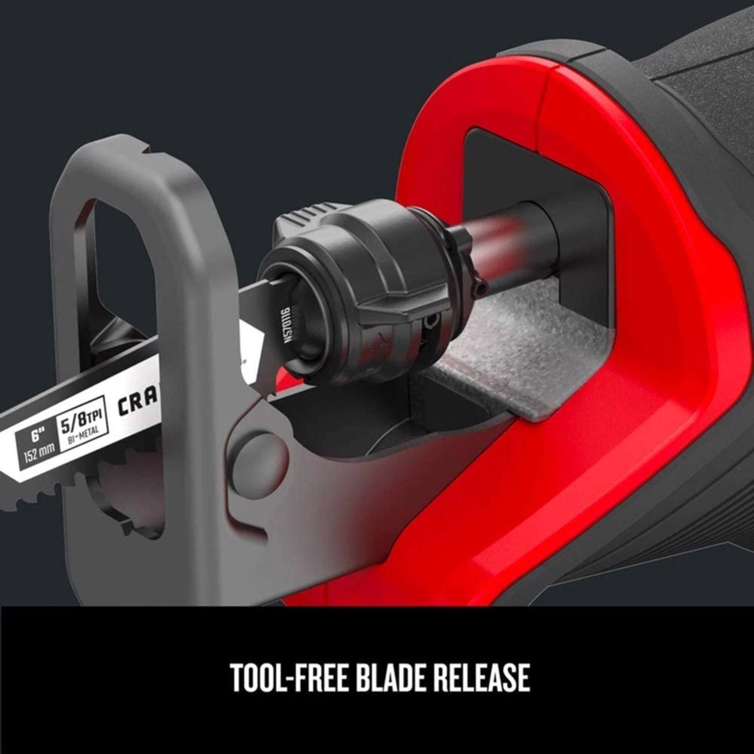 Craftsman V20 Cordless Brushed Reciprocating Saw Tool Only 4 Craftsman V20 Cordless Brushed Reciprocating Saw Tool Only - Image 2