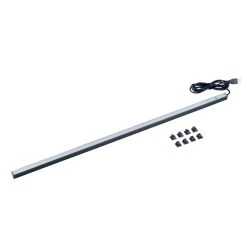 Craftsman Magnetic 25 In. L Black Plug-In LED Strip Light 300 Lm