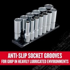 Craftsman V-Series 1/2 In. Drive SAE 6 Point Deep Socket Set 13 Pc -Professional Tools Discount Store 1d4683bc 816d 4a6d 8174 a8c3476a4a08