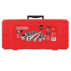 Craftsman 3/4 In. Drive SAE 12 Point Socket And Ratchet Set 16 Pc -Professional Tools Discount Store 1f78496d f61b 4234 a13f 4a0763d8bd21
