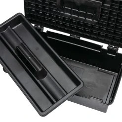 Craftsman 16 In. Classic Tool Box 442 Cu In Black 12 Craftsman 16 In. Classic Tool Box 442 Cu In Black -Professional Tools Discount Store 21acca55 6b01 48c6 a2ea 3c6be6d9f77a