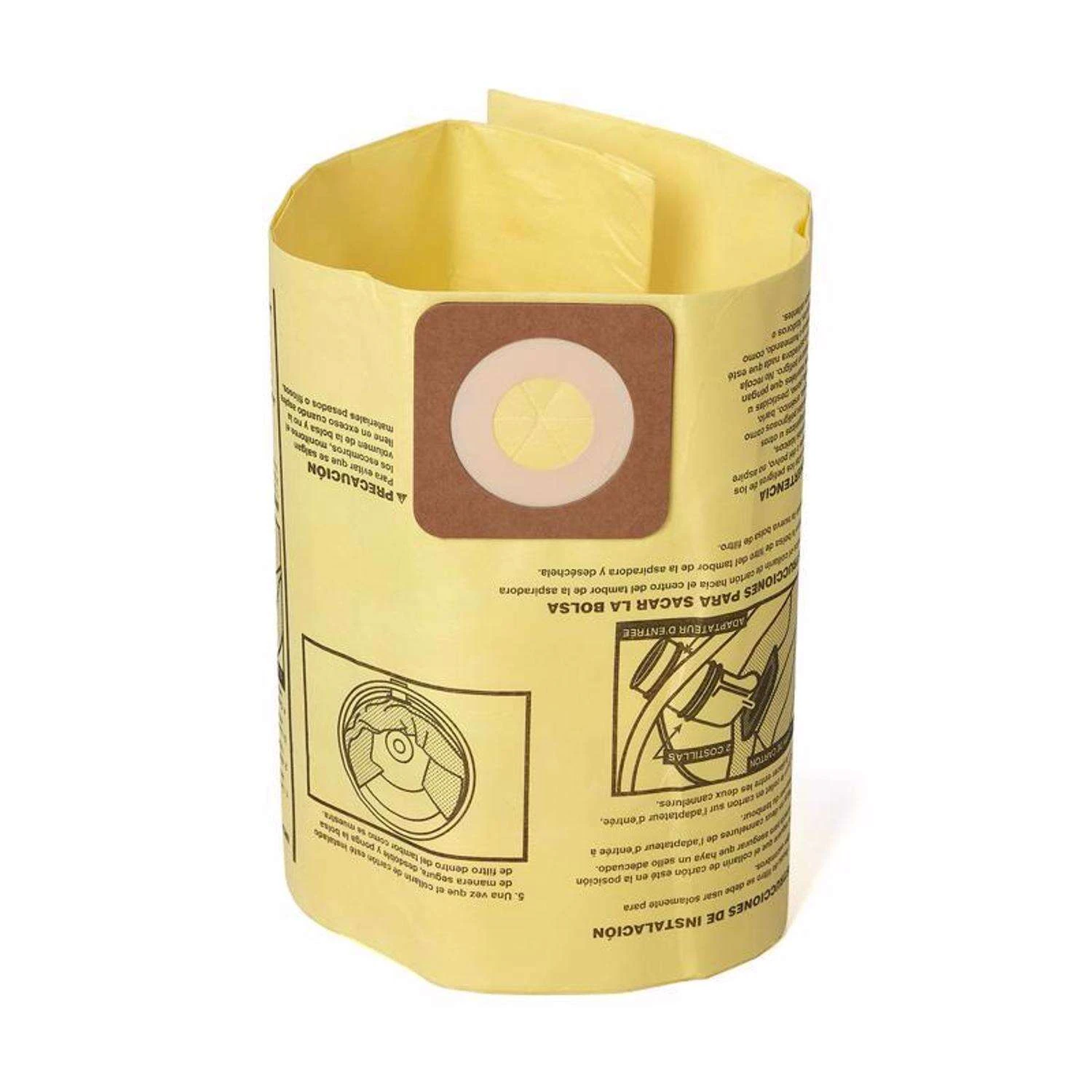 Craftsman 2 In. L X 10 In. W Wet/Dry Vac Filter Bag 2 Pc 5 Craftsman 2 In. L X 10 In. W Wet/Dry Vac Filter Bag 2 Pc - Image 3