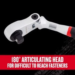 Craftsman V-Series 1/2 In. Drive Comfort Grip Flex Head Ratchet 96 Teeth -Professional Tools Discount Store 2672000c 76a8 47b7 bbdd 661e502059f0