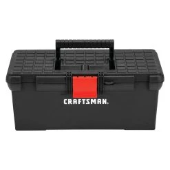 Craftsman 16 In. Classic Tool Box 442 Cu In Black