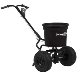 Craftsman 36 In. W Push Spreader For Fertilizer/Ice Melt/Seed 80 Lb