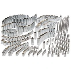 Craftsman 1/4 & 3/8 & 1/2 In. Drive SAE 6 And 12 Point Socket Set 299 Pc