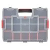 Craftsman 14.8 In. W X 2.71 In. H X 11.5 In. D Storage Organizer Plastic 14 Compartments Black/Red
