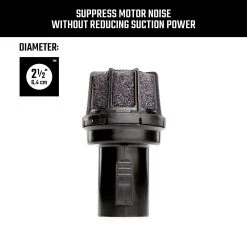 Craftsman 4 In. L X 4 In. W X 2-1/2 In. D Air Diffuser And Muffler 1 Pc -Professional Tools Discount Store 439dcb36 ddc5 48c2 a930 c51e8cd88021