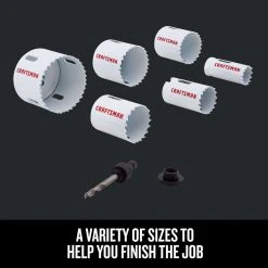 Craftsman Bi-Metal Hole Saw Kit 7 Pc 18 Craftsman Bi-Metal Hole Saw Kit 7 Pc -Professional Tools Discount Store 44a6cdb4 aa4a 43eb b788 17d40c7c8adb