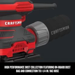 Craftsman Corded 2 Amps 1/4 Sheet Finishing Sander -Professional Tools Discount Store 45950453 9266 40f3 9780 3c4a5e0887d6
