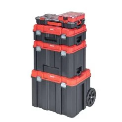 Craftsman VersaStack 9.84 In. W X 2.73 In. H Small Parts Bin Plastic 20 Compartments Black/Red -Professional Tools Discount Store 46e72c37 7fea 44f7 928d 60665ff286c7