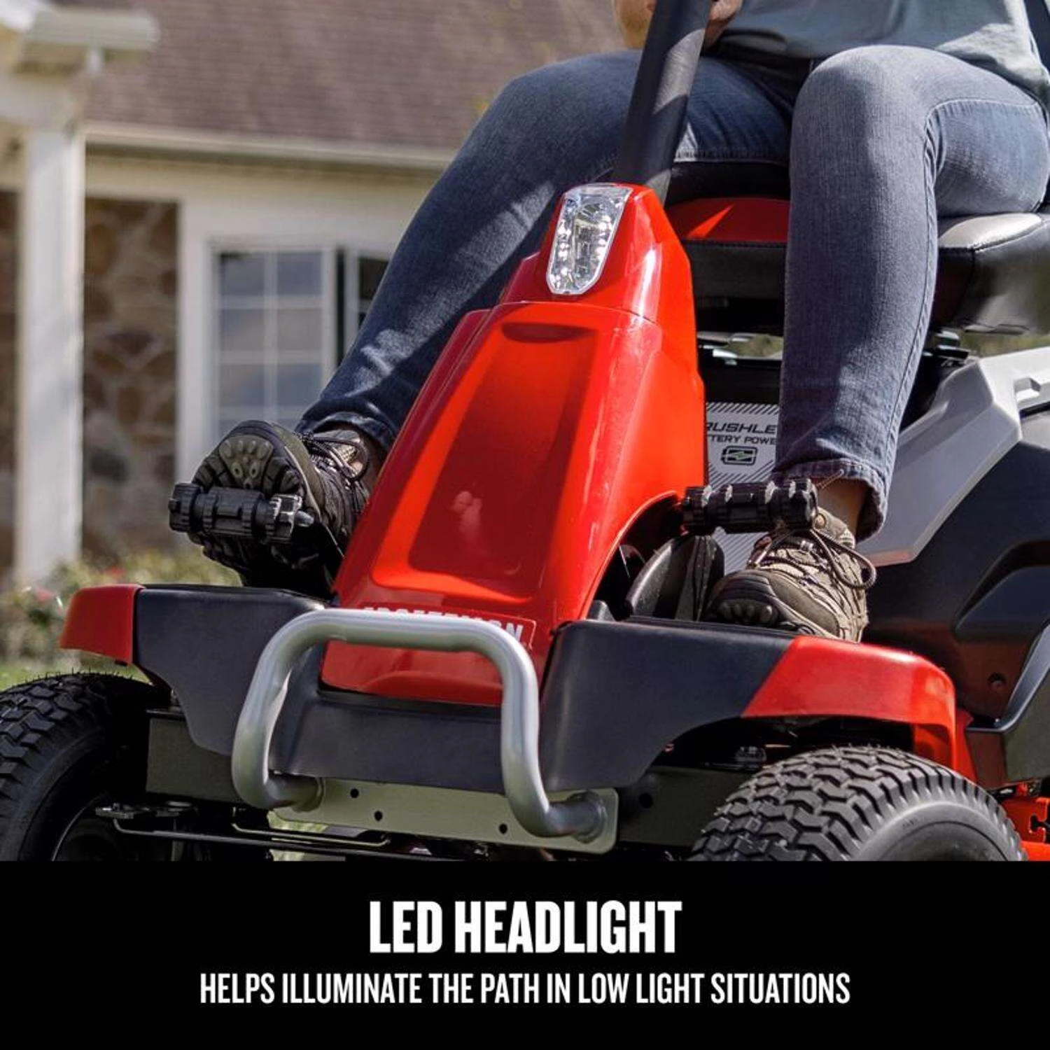 Craftsman CMCRM233301 30 In. Electric 56 V Battery Riding Mower Kit (Battery & Charger) 7 Craftsman CMCRM233301 30 In. Electric 56 V Battery Riding Mower Kit (Battery & Charger) - Image 5