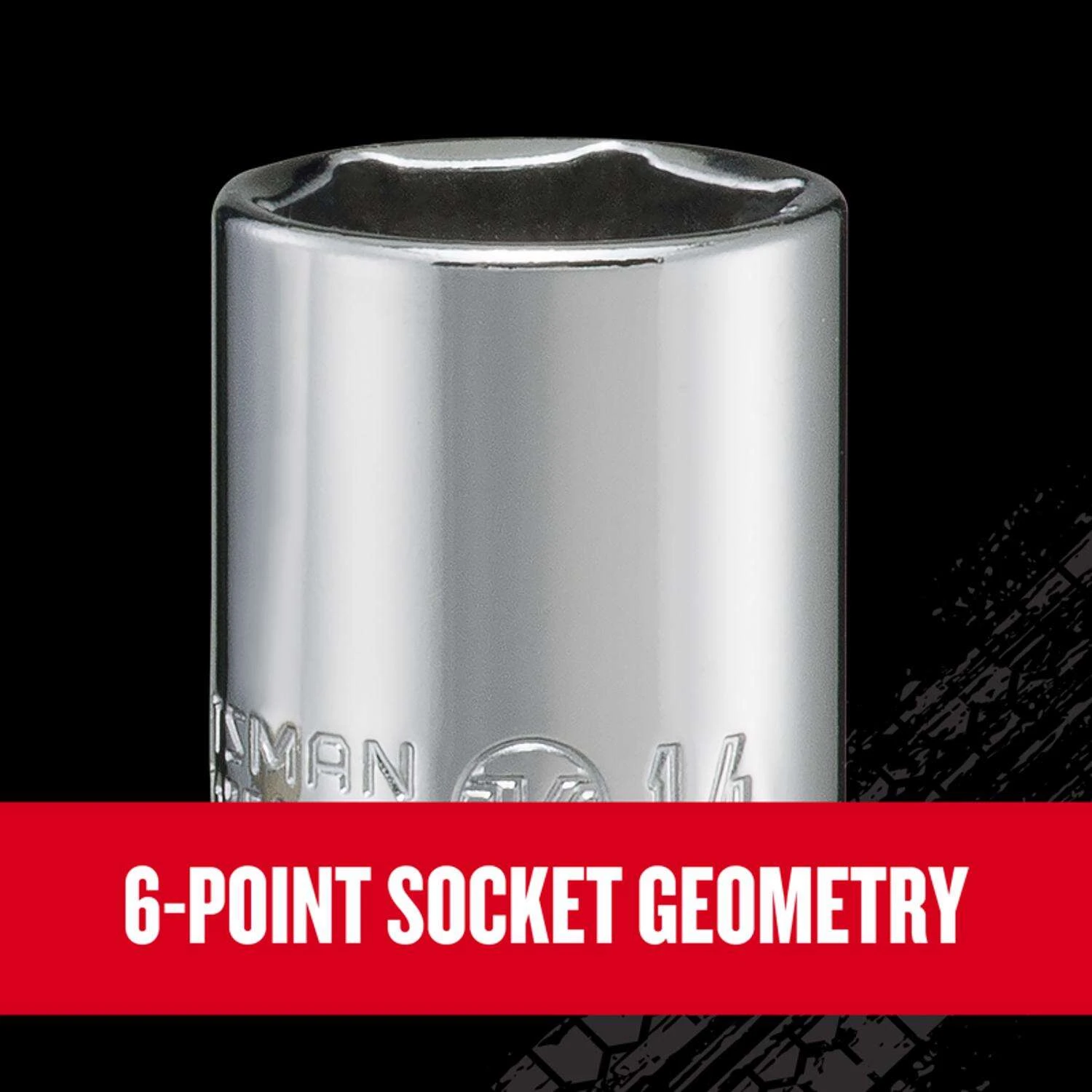 Craftsman V-Series 1/4 In. Drive Metric 6 Point Socket Set 10 Pc 5 Craftsman V-Series 1/4 In. Drive Metric 6 Point Socket Set 10 Pc - Image 3
