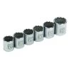 Craftsman 1/2 In. Drive Metric 12 Point Socket Set 6 Pc