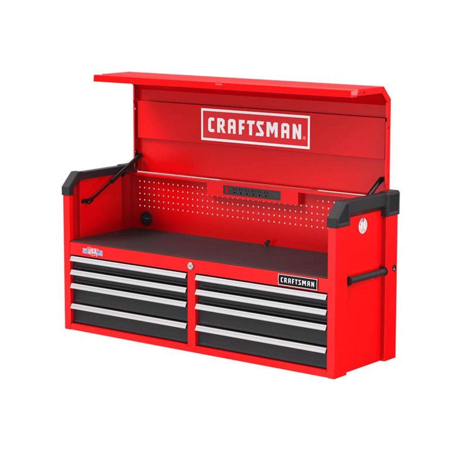 Craftsman S2000 52 In. 8 Drawer Steel Tool Chest 28 In. H X 19 In. D 3 Craftsman S2000 52 In. 8 Drawer Steel Tool Chest 28 In. H X 19 In. D