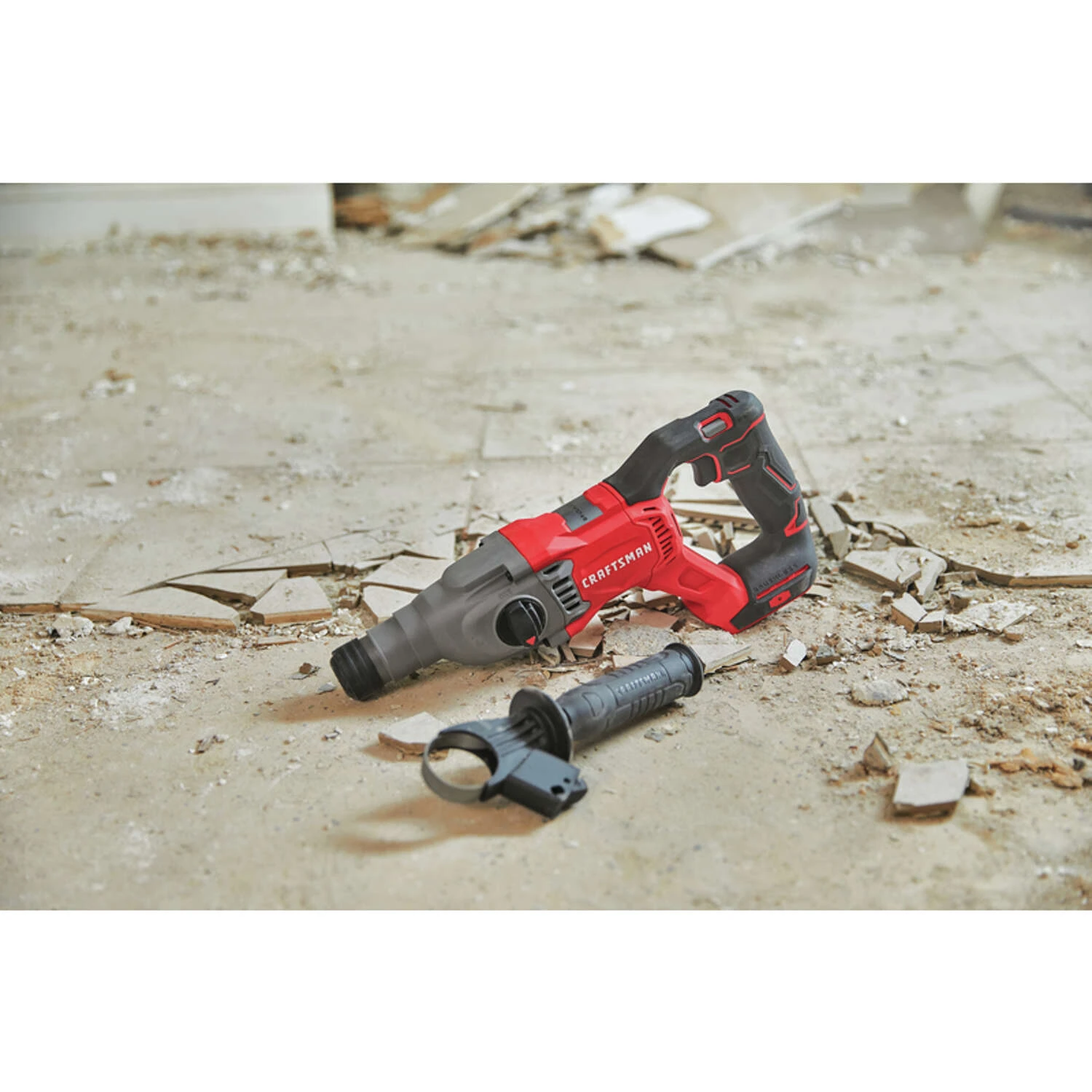 Craftsman V20 1 In. Cordless SDS-Plus Rotary Hammer Drill Tool Only 12 Craftsman V20 1 In. Cordless SDS-Plus Rotary Hammer Drill Tool Only - Image 10