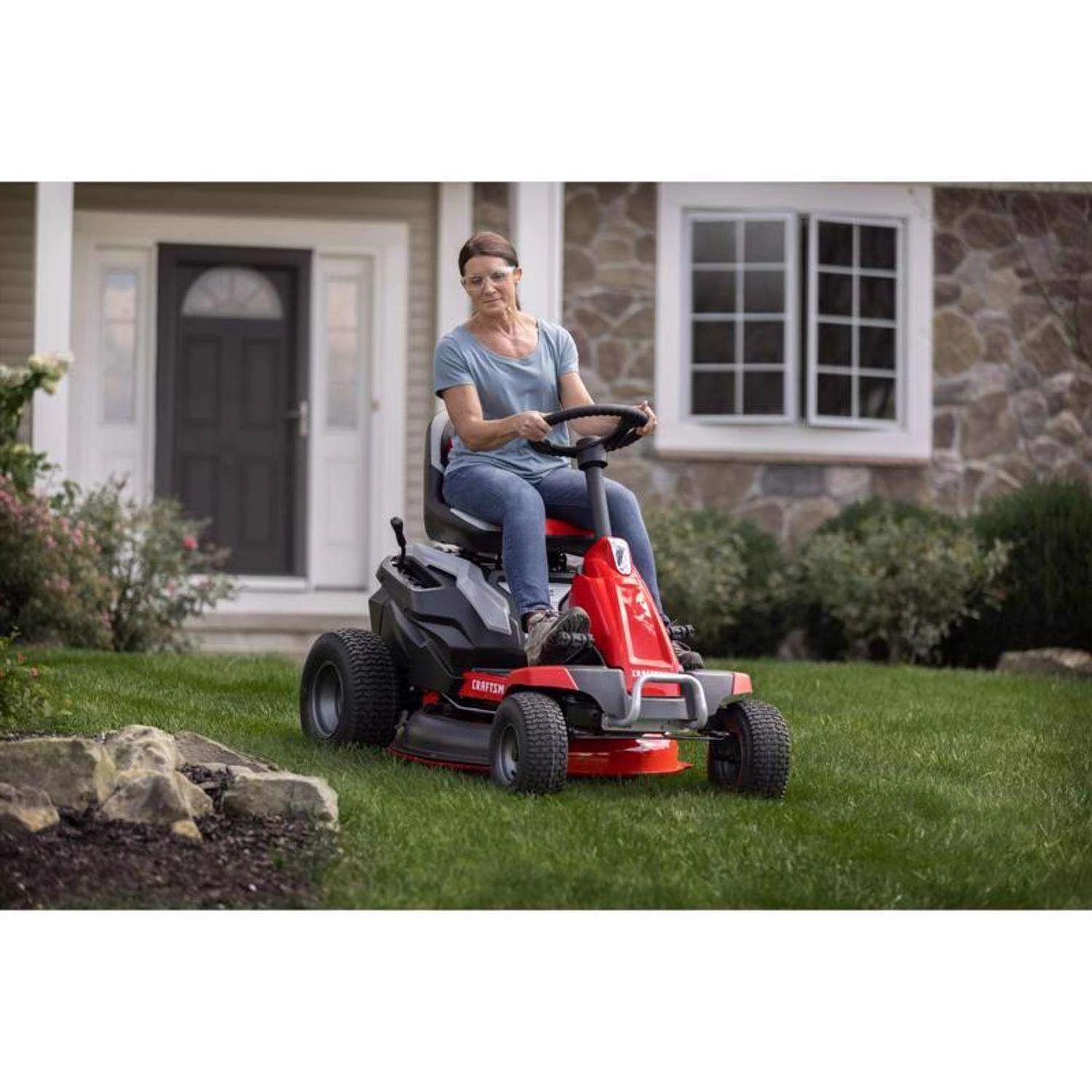 Craftsman CMCRM233301 30 In. Electric 56 V Battery Riding Mower Kit (Battery & Charger) 12 Craftsman CMCRM233301 30 In. Electric 56 V Battery Riding Mower Kit (Battery & Charger) - Image 10