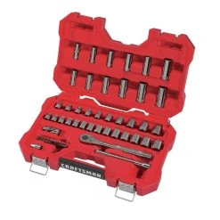 Craftsman 3/8 In. X 3/8 In. Drive Metric And SAE 6 Point Mechanic's Tool Set 51 Pc -Professional Tools Discount Store 5fe39782 1963 49fc a0ae 563756b0a0e5
