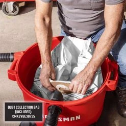 Craftsman 12 Gal Corded Wet/Dry Vacuum 10.5 Amps 120 V 6 HP -Professional Tools Discount Store 681a72fb 746a 4db0 bee5 df770e023e49