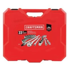 Craftsman 1/2 In. Drive Metric And SAE 12 Point Mechanic's Tool Set 33 Pc -Professional Tools Discount Store 6914d698 4970 4545 9fb9 5a26f2d17d81