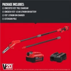 Craftsman 8 In. 20 V Battery Chainsaw/Pole Saw Combo Kit (Battery & Charger) -Professional Tools Discount Store 6c9d34c4 cd96 492b aafd 0c4ccd01c5e9