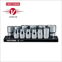 Craftsman V-Series 3/8 In. Drive SAE 6 Point Socket Set 12 Pc -Professional Tools Discount Store 70b5f807 98c8 443f 8d27 f5335a27533b