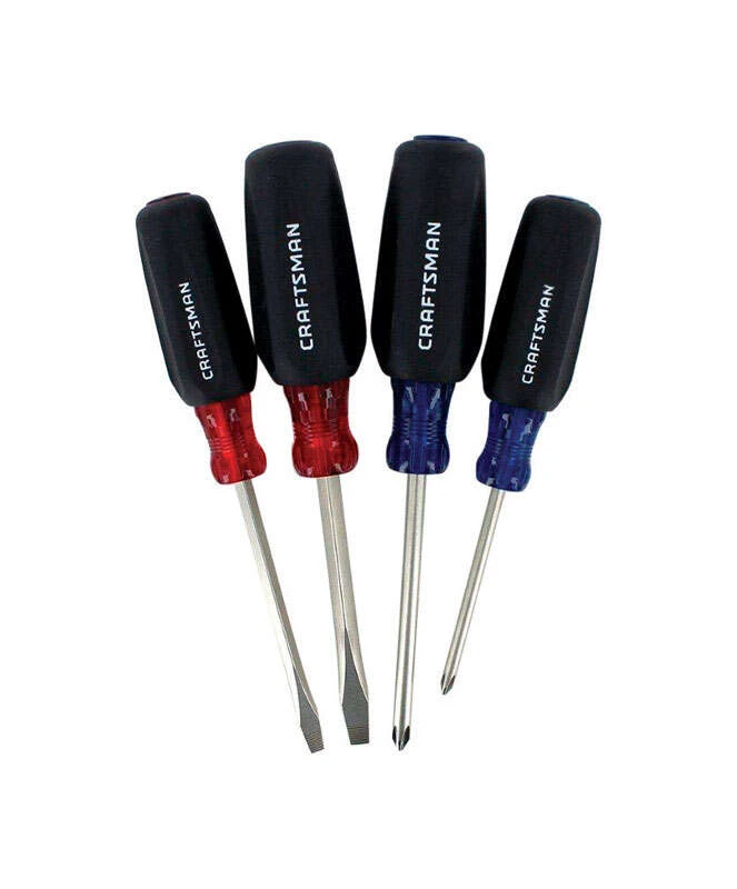 Craftsman Phillips/Slotted Screwdriver Set 4 Pc 3 Craftsman Phillips/Slotted Screwdriver Set 4 Pc