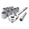 Craftsman 3/8 In. Drive Metric 6 Point Socket And Ratchet Set 11 Pc -Professional Tools Discount Store 71da554f 6711 4a80 a57d 2093276949c0