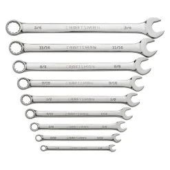 Craftsman 12 Point SAE Wrench Set 9 Pc