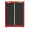 Craftsman 42 In. H X 26.5 In. W X 22.75 In. D Black/Red Steel 2-Door Cabinet