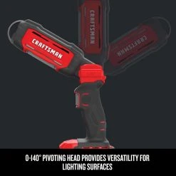 Craftsman V20 700 Lm Red LED Work Light -Professional Tools Discount Store 7b25d6a7 313f 4f9f 9f78 81ee95ace093