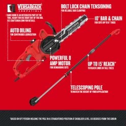 Craftsman CMECSP610 10 In. Electric Chainsaw/Pole Saw Combo -Professional Tools Discount Store 810b387b 8def 4efd a231 31a0c3f23f35