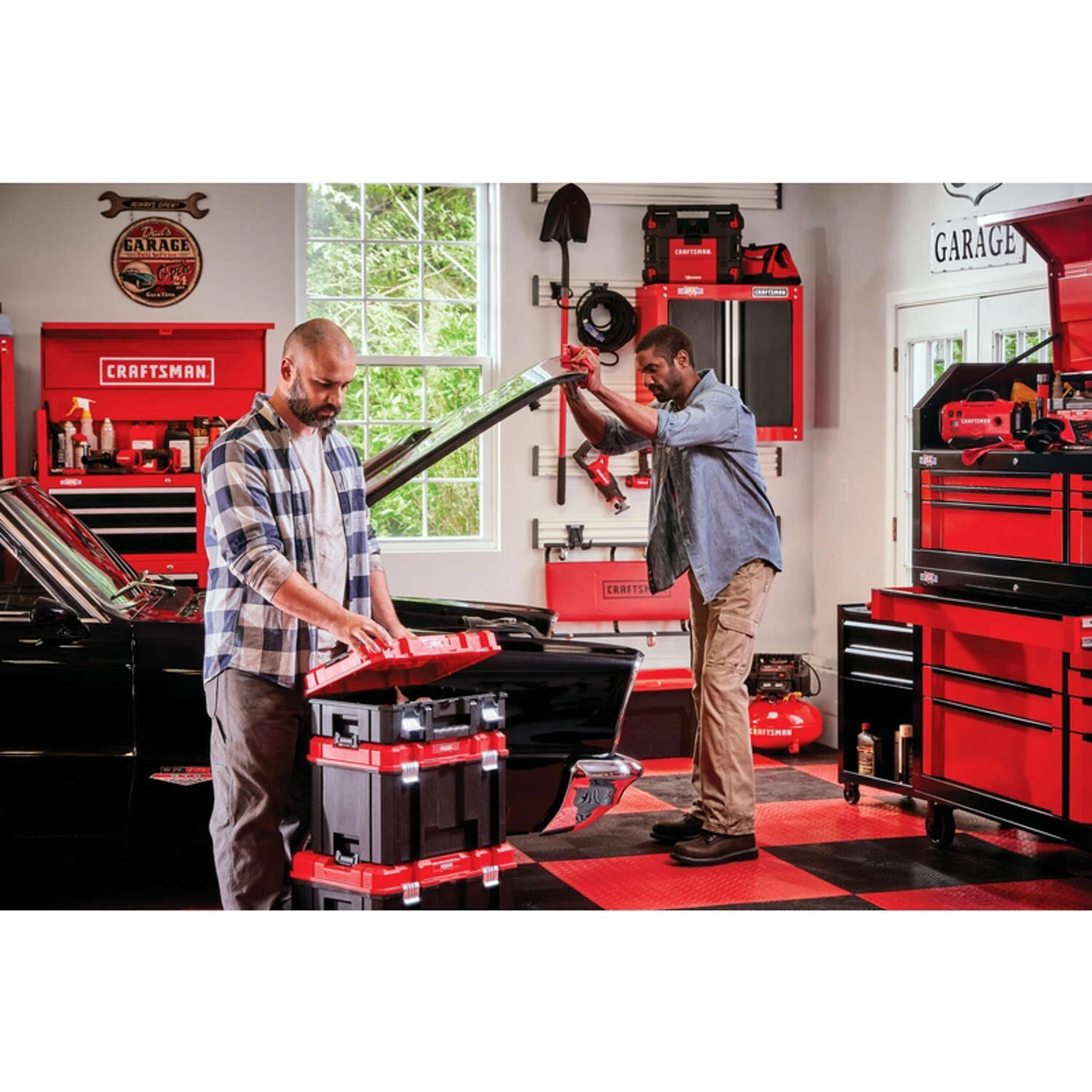 Craftsman VERSASTACK 17 In. Tower Tool Box Black/Red 8 Craftsman VERSASTACK 17 In. Tower Tool Box Black/Red - Image 6