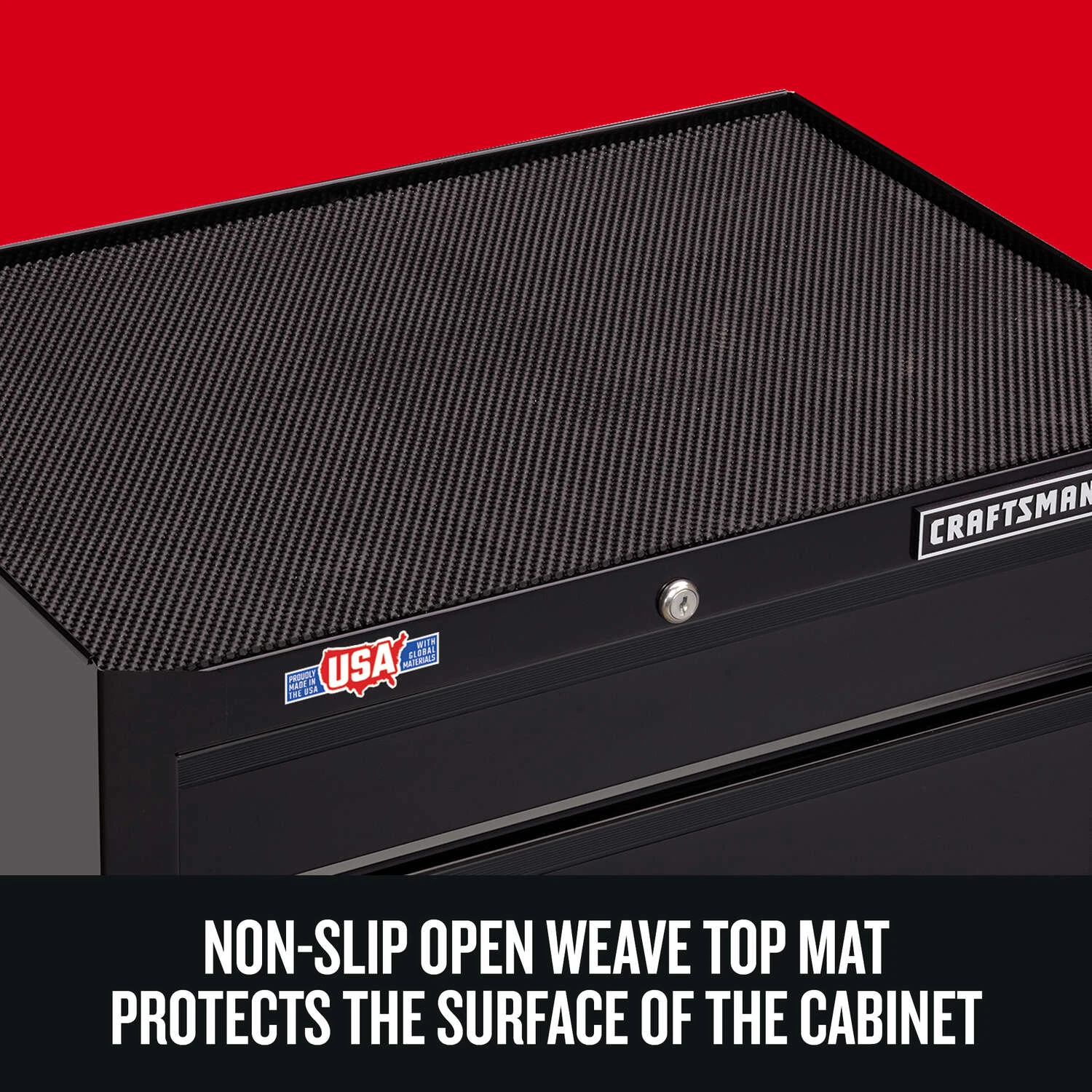 Craftsman 26 In. 4 Drawer Steel Rolling Tool Cabinet 32 In. H X 18 In. D 8 Craftsman 26 In. 4 Drawer Steel Rolling Tool Cabinet 32 In. H X 18 In. D - Image 6