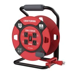 Craftsman 1 Ft. L PVC Cord Reel