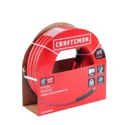 Craftsman 50 Ft. L X 3/8 In. D PVC Air Hose 300 Psi Red -Professional Tools Discount Store 876a73c4 157f 44ce a73b f3a406b0a759