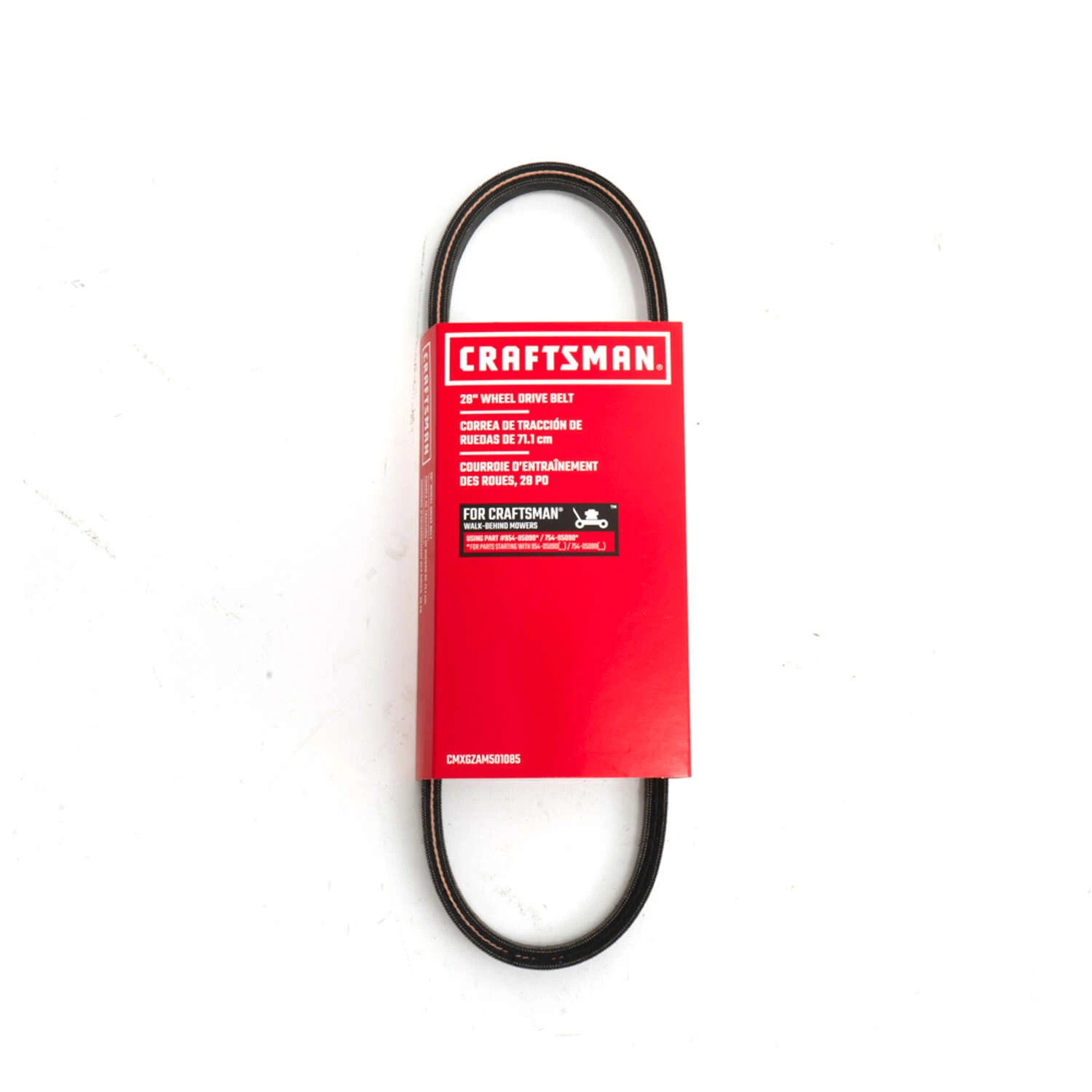 Craftsman Deck Drive Belt 0.41 In. W X 24.68 In. L For Walk-Behind Mower 3 Craftsman Deck Drive Belt 0.41 In. W X 24.68 In. L For Walk-Behind Mower