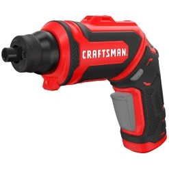 Professional Tools Discount Store 5 Craftsman 4V MAX 1/4 In. Brushed Cordless Screwdriver Kit (Battery & Charger)