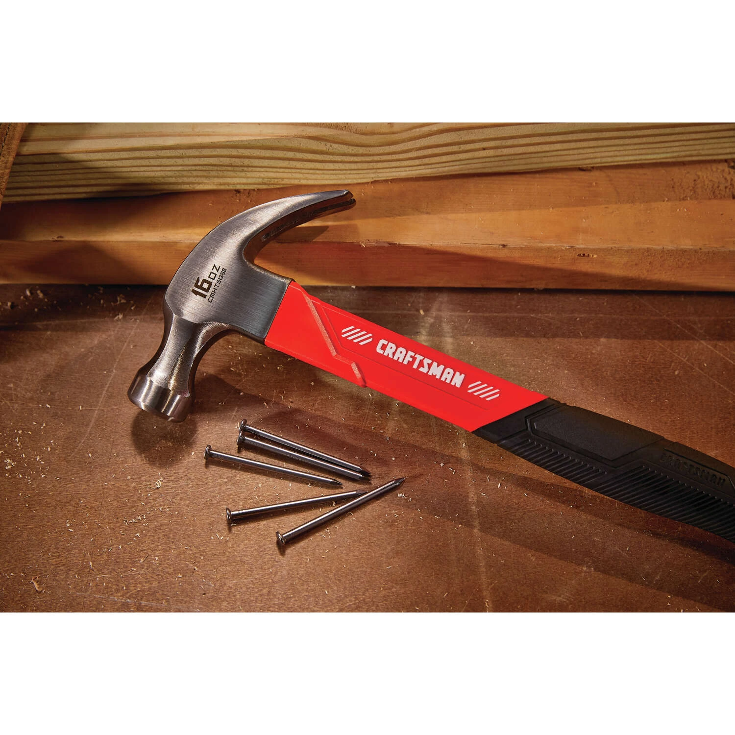 Craftsman 16 Oz Smooth Face General Purpose Claw Hammer 10.75 In. Fiberglass Handle 5 Craftsman 16 Oz Smooth Face General Purpose Claw Hammer 10.75 In. Fiberglass Handle - Image 3