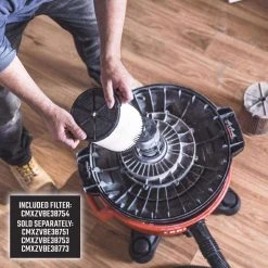 Craftsman 12 Gal Corded Wet/Dry Vacuum 10.5 Amps 120 V 6 HP -Professional Tools Discount Store 96c2671c ebc5 4283 a34f e90a6a6eff58