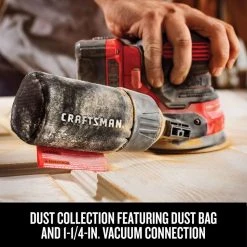 Craftsman V20 Cordless 5 In. Random Orbit Sander Tool Only 20 Craftsman V20 Cordless 5 In. Random Orbit Sander Tool Only -Professional Tools Discount Store 98a464c0 e74c 4156 a8ae 6e17fbddd2df