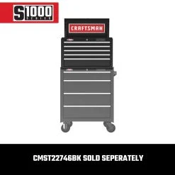 Craftsman S1000 26 In. 5 Drawer Steel Tool Chest 17.25 In. H X 12 In. D -Professional Tools Discount Store 99648173 fee1 4501 beae bb8374f848d1